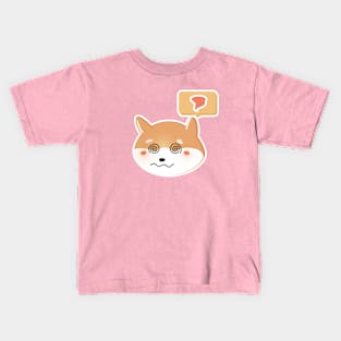 Gather your thoughts, Akita Kids T-Shirt